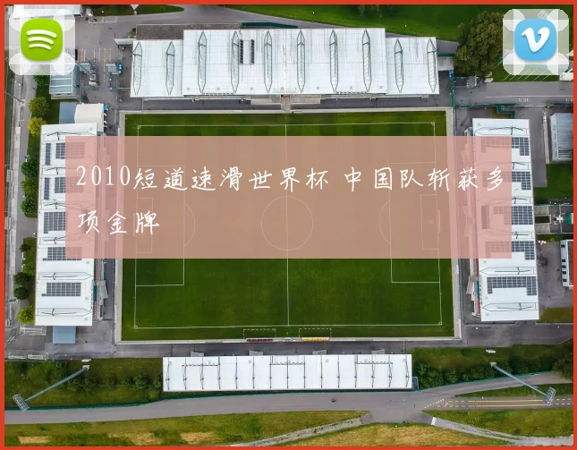 2010短道速滑世界杯 中国队斩获多项金牌